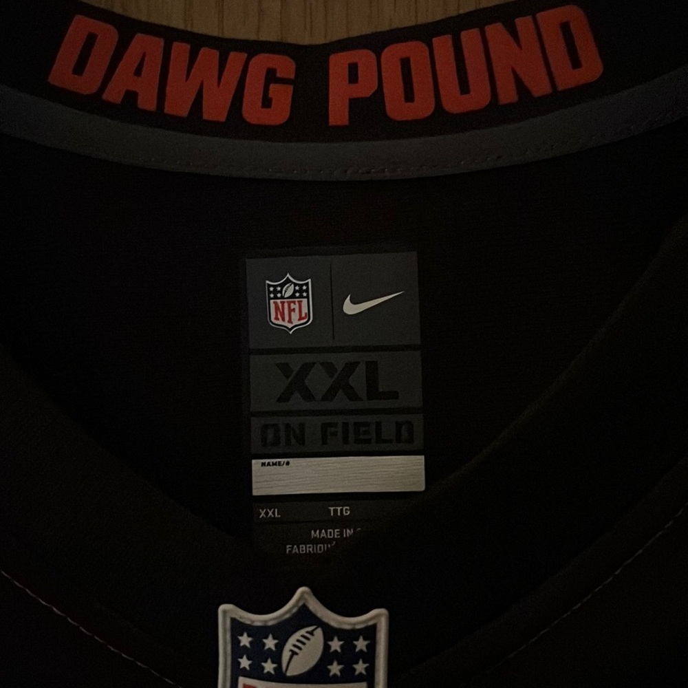 Official Browns Jersey CLEVELAND BROWNS Beckham number 13